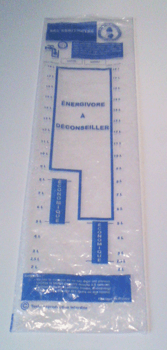 sac debimetre