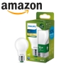 Philips ampoule LED Ultra Efficient Classe A, 75W, culot E27, blanc chaud 2700K, dépolie [Classe énergétique A]