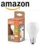 Osram LED Superstar Classic A 60 en forme d'ampouclassique en verre dépoli, 3,8 W, 806 lm,E27, 2700 K pour une lumière blanc chaud, EEK A, diamètre 60 mm, lot de 6