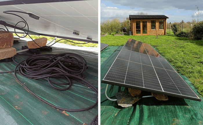 cable kit panneau solaire