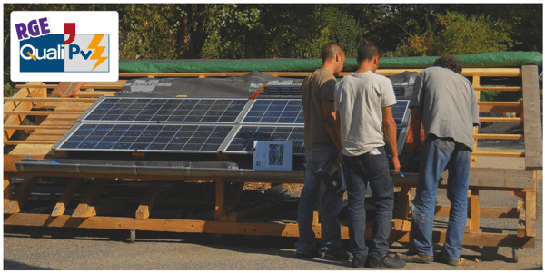 formation qualisol panneau solaire hybride