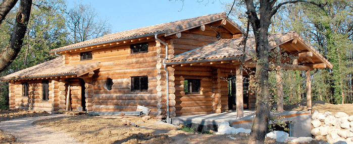 isolation maison rondin bois