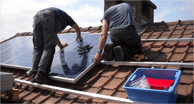 panneau solaire intégration simplifiée au bâti