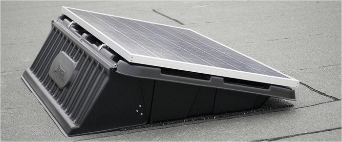 installation panneau solaire toiture plate