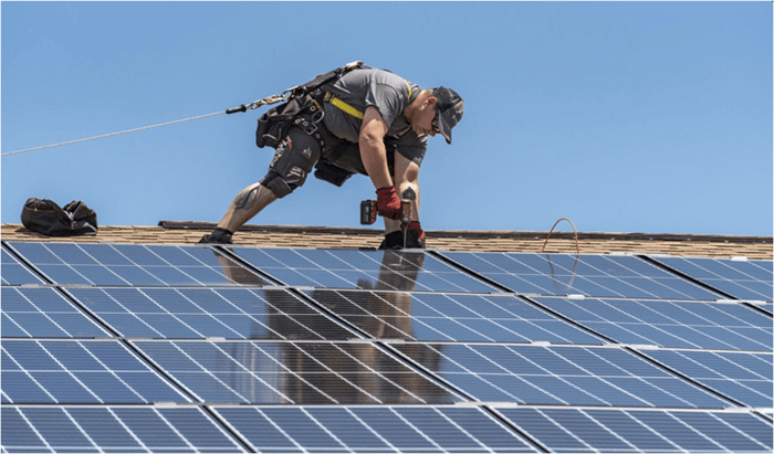 installation panneau solaire par un professionnel