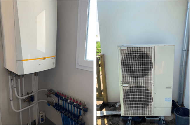 installation pompe à chaleur aérothermique