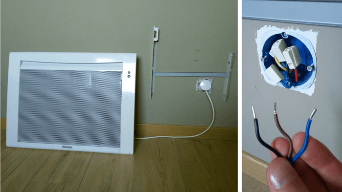 installation radiateur électrique