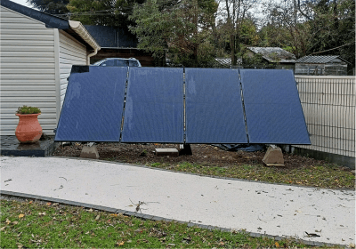 Kit de panneaux solaires à brancher sur une prise 230 V