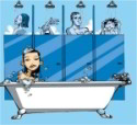 1 bain 4 douches economies d'eau