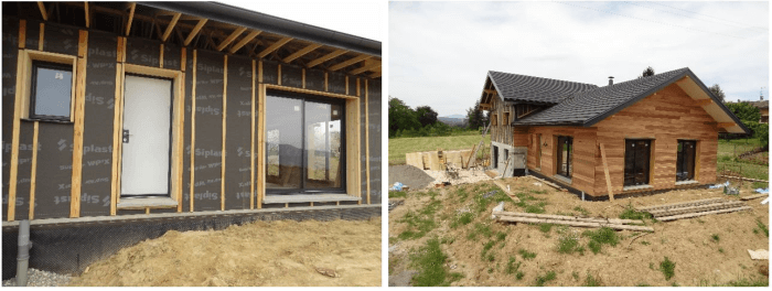 Menuiseries extérieures et bardage bois