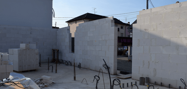 montage mur beton cellulaire