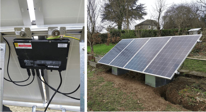 panneau solaire puissance 1 kWc