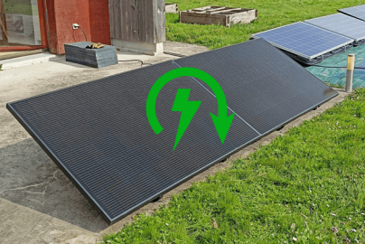 panneau solaire bifacial