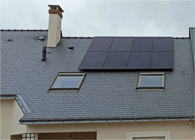 panneau solaire en toiture