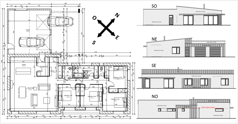 plan maison beton cellulaire