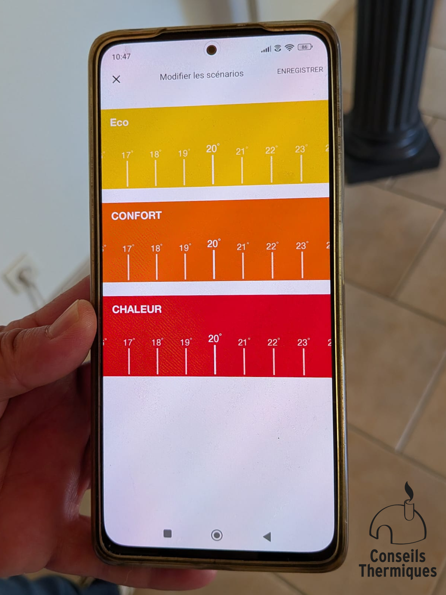 poele granules RUBEN application scenario