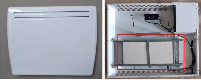 radiateur électrique à inertie sèche