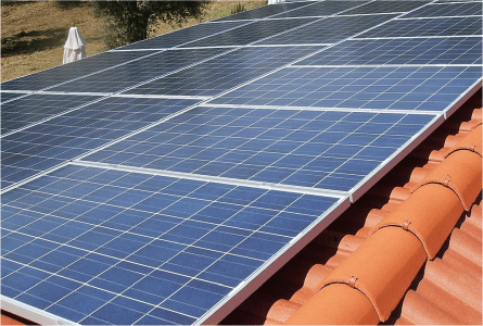 panneau solaire en toiture